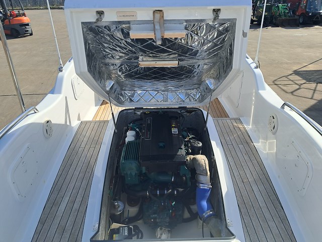 ( locatie heerenveen ) rib tender met boottrailer, vikal / vlemmix, 8.0m, 2005 - afbeelding 82 van  96