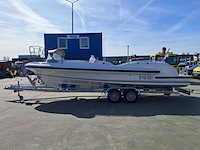 ( locatie heerenveen ) rib tender met boottrailer, vikal / vlemmix, 8.0m, 2005 - afbeelding 78 van  96
