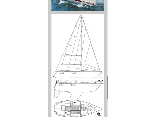 (locatie lelystad) zeilboot, yamaha, met elektrische aandrijving - afbeelding 35 van  40