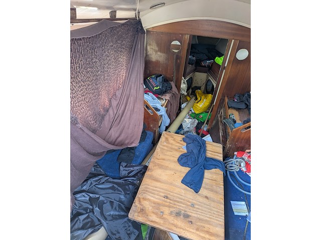(locatie omgeving meppel) kajuit zeilboot "the dawn" - afbeelding 6 van  16