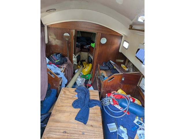 (locatie omgeving meppel) kajuit zeilboot "the dawn" - afbeelding 7 van  16