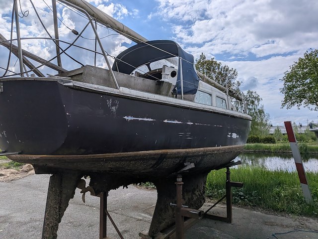 (locatie omgeving meppel) kajuit zeilboot "the dawn" - afbeelding 10 van  16