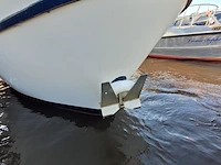 (locatie sint nicolaasga) klassieke stalen motorkruiser, "blauwe reiger", incl. boottrailer - afbeelding 133 van  154