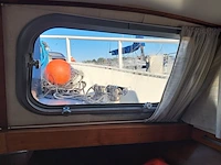 (locatie sint nicolaasga) klassieke stalen motorkruiser, "blauwe reiger", incl. boottrailer - afbeelding 152 van  154