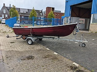 ( locatie sneek ) sloep met trailer en buitenboordmotor 6pk - afbeelding 45 van  55