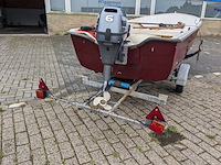 ( locatie sneek ) sloep met trailer en buitenboordmotor 6pk - afbeelding 53 van  55