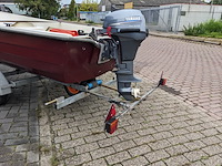 ( locatie sneek ) sloep met trailer en buitenboordmotor 6pk - afbeelding 54 van  55