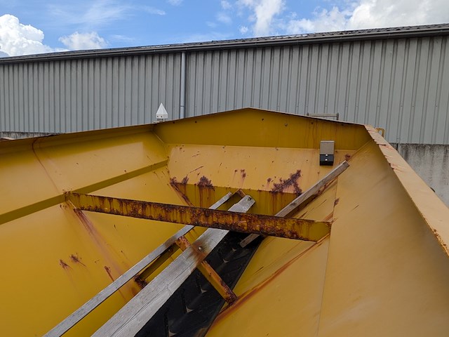 (locatie veen) haakarm opzetstrooier 4 m³ - 2200l, nido - schmidt, stratos b40-36 paln, 2004 - afbeelding 2 van  45