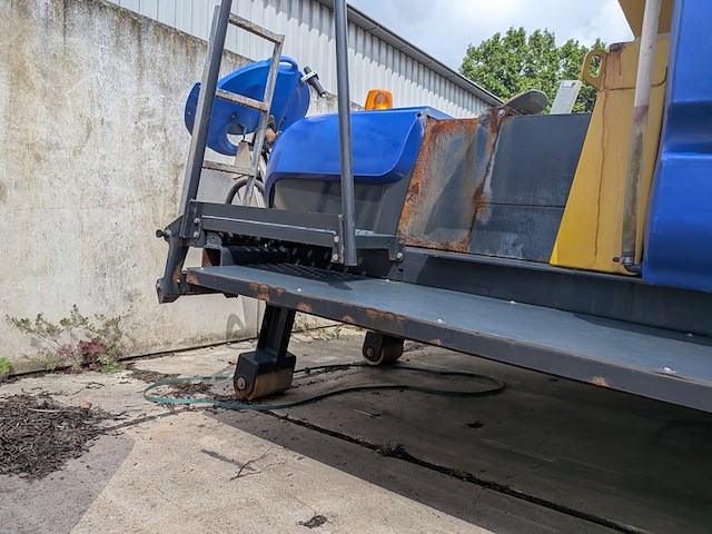 (locatie veen) haakarm opzetstrooier 4.0 m³ - 2200l, nido - schmidt, stratos b40-42 pcxn-490, 2010 - afbeelding 21 van  45
