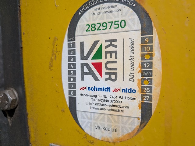 (locatie veen) opzetstrooier 2.5 m³, nido, stratos b25-27 pcxn-490, 2010 - afbeelding 9 van  45