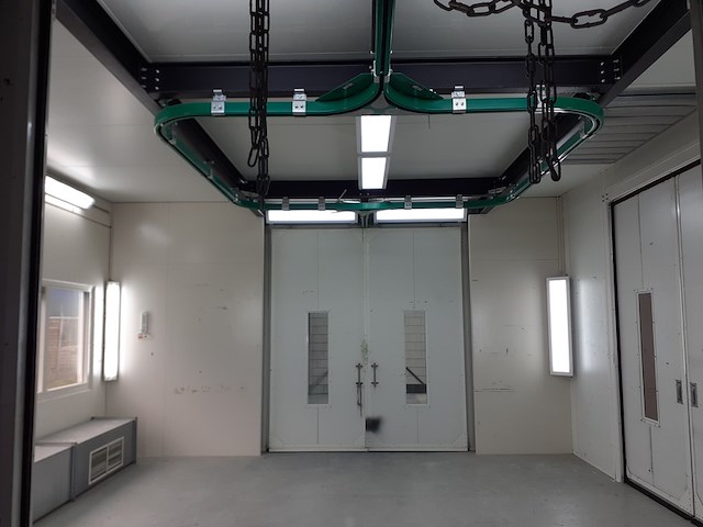 ( locatie vorden ) prefab spuitruimte met 2 droogruimtes, soloan, 2004 - afbeelding 6 van  30