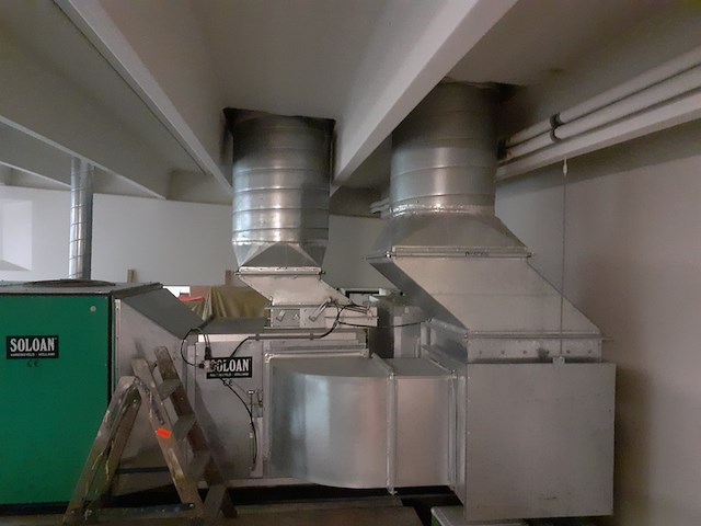( locatie vorden ) prefab spuitruimte met 2 droogruimtes, soloan, 2004 - afbeelding 13 van  30