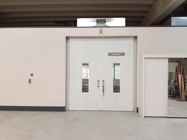 ( locatie vorden ) prefab spuitruimte met 2 droogruimtes, soloan, 2004 - afbeelding 25 van  30