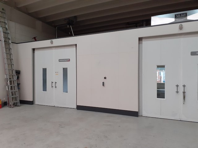 ( locatie vorden ) prefab spuitruimte met 2 droogruimtes, soloan, 2004 - afbeelding 26 van  30
