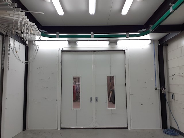 ( locatie vorden ) prefab spuitruimte met 2 droogruimtes, soloan, 2004 - afbeelding 29 van  30