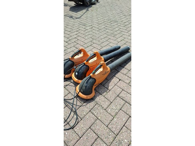 ( locatie wijk en aalburg ) 3x bladblazer, pellenc, airion - afbeelding 4 van  6