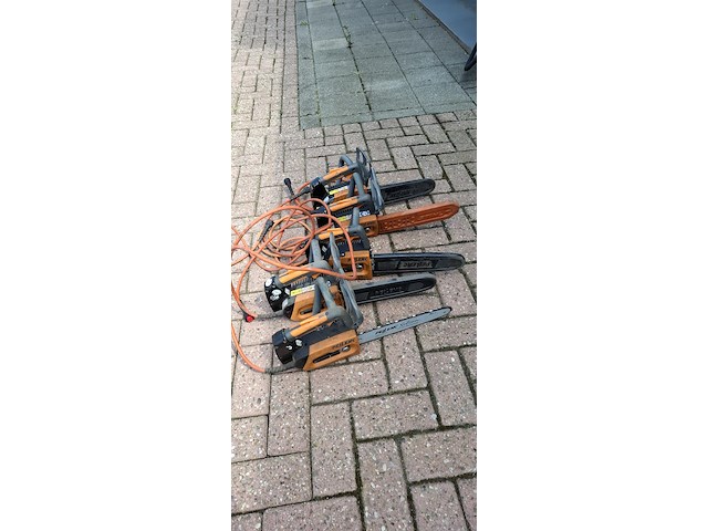( locatie wijk en aalburg ) 5x kettingzaag, pellenc - afbeelding 1 van  4