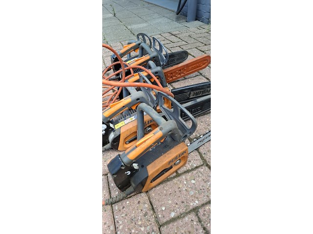 ( locatie wijk en aalburg ) 5x kettingzaag, pellenc - afbeelding 2 van  4