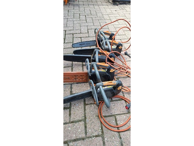 ( locatie wijk en aalburg ) 5x kettingzaag, pellenc - afbeelding 3 van  4