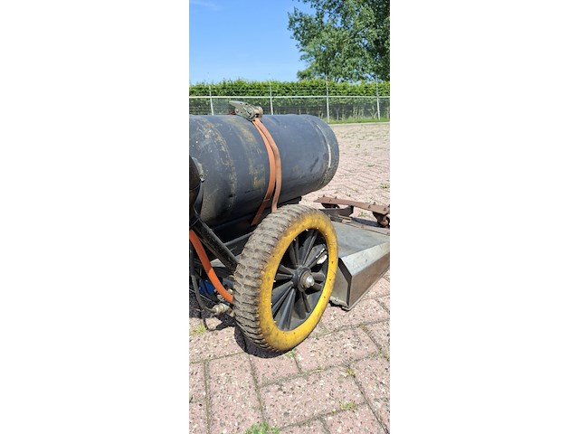 ( locatie wijk en aalburg ) gas hete luchtbrander, hoaf, thermhit 75 - afbeelding 9 van  9