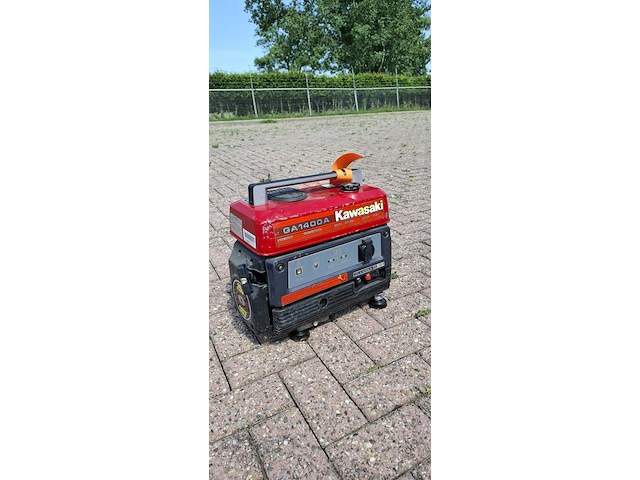 ( locatie wijk en aalburg ) generator, kawasaki, ga1400a - afbeelding 1 van  6