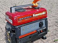 ( locatie wijk en aalburg ) generator, kawasaki, ga1400a - afbeelding 1 van  6