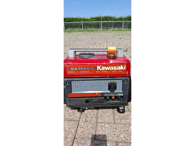 ( locatie wijk en aalburg ) generator, kawasaki, ga1400a - afbeelding 5 van  6