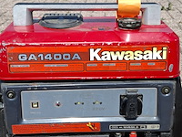 ( locatie wijk en aalburg ) generator, kawasaki, ga1400a - afbeelding 5 van  6