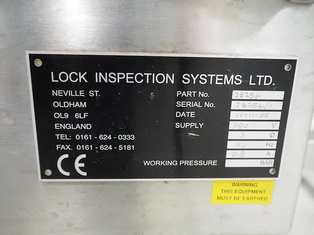 Lock inspection systems ltd. - afbeelding 5 van  13