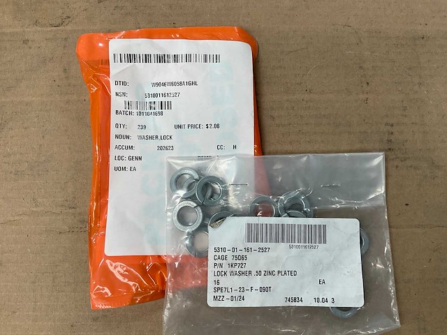 Lock washer (239x) - afbeelding 1 van  1