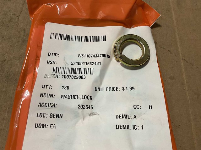 Lock washer (280x) - afbeelding 2 van  4