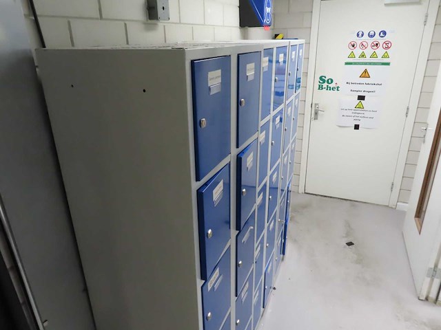 Lockerkast 10-vaks (3x) - afbeelding 3 van  4