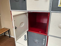 Lockerkast + 2 kleedkamerbanken - afbeelding 4 van  7