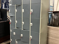 Lockerkast 20 lockers 121x48x195 cm - afbeelding 1 van  4