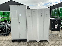 Lockerkast (2x) + archiefkast - afbeelding 1 van  3
