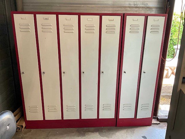 Lockerkast (2x) - afbeelding 1 van  3