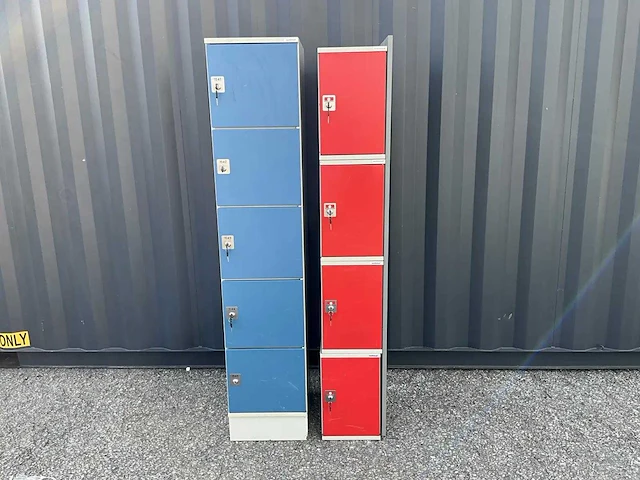 Lockerkast (2x) - afbeelding 1 van  6