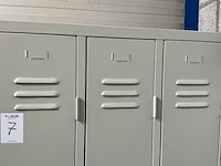 Lockerkast 3 deurs - afbeelding 6 van  11