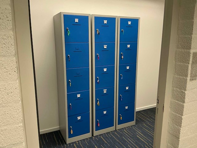 Lockerkast (3x) - afbeelding 1 van  5