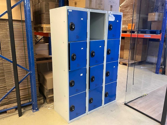 Lockerkast (3x) - afbeelding 1 van  4