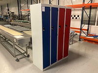 Lockerkast (4x) - afbeelding 1 van  2