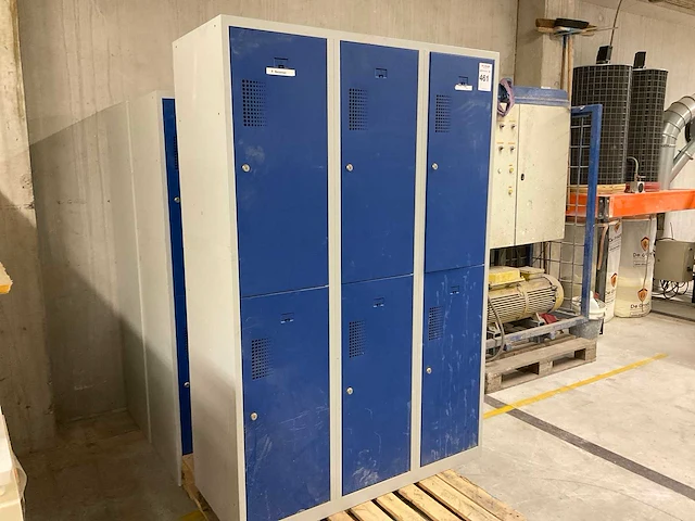 Lockerkast (4x) - afbeelding 1 van  6