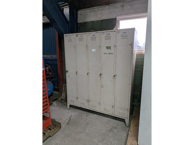 Lockerkast, 5 deurs - afbeelding 1 van  5