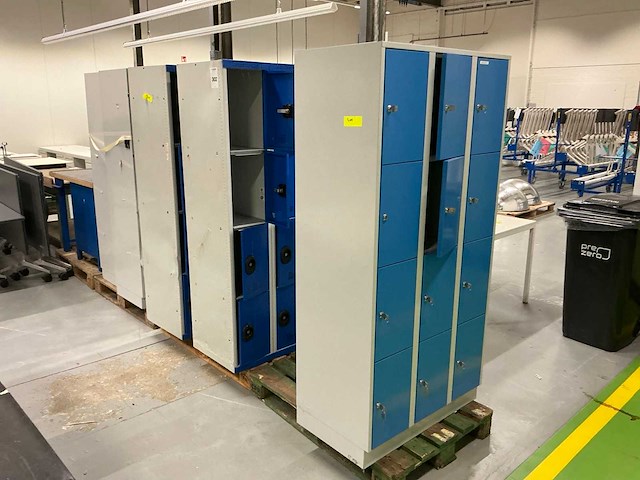 Lockerkast (5x) - afbeelding 1 van  6