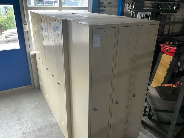 Lockerkast (5x) - afbeelding 1 van  1