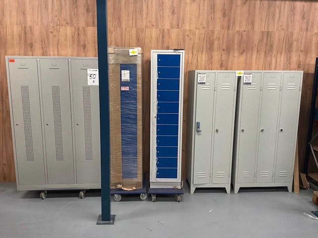Lockerkast (5x) - afbeelding 1 van  5