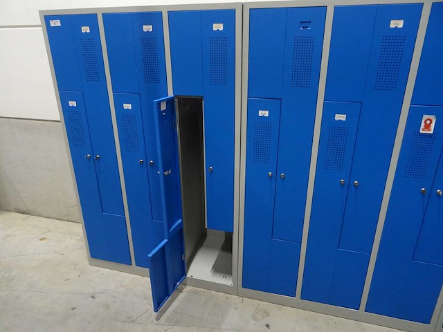 Lockerkast 6-deurs (3x) - afbeelding 2 van  3