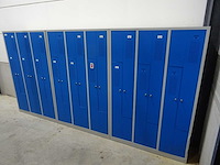 Lockerkast 6-deurs (3x)