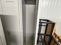 Lockerkast, grijs - afbeelding 2 van  3