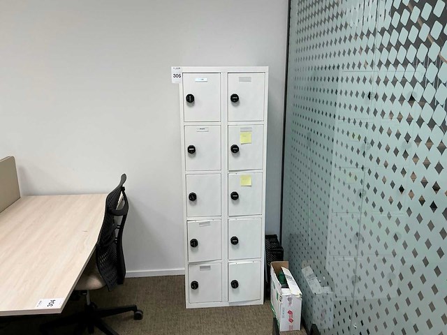 Lockerkast met cijfersloten - afbeelding 1 van  3